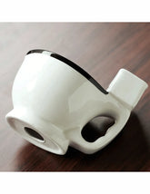 Ceramic Toilet Mug - Unique Bunny